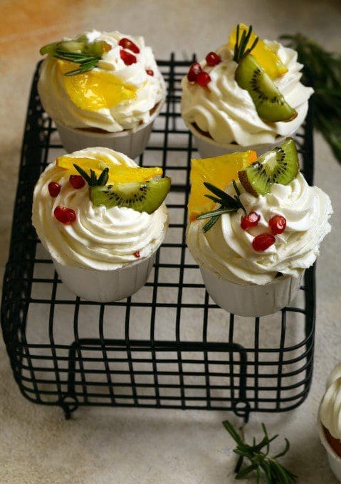 Delicious Keto Vanilla Cupcakes with Buttercream Gardenfrontier A freshly baked low carb vanilla cupcake topped with creamy buttercream frosting