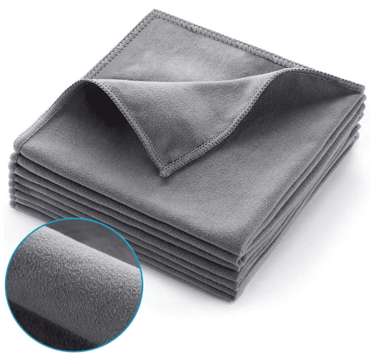 Microfiber Suede Cloth 8Pack Streak Free Lint Free Large Gardenfrontier Microfiber Suede Cloth 8Pack Streak Free Lint Free Large
