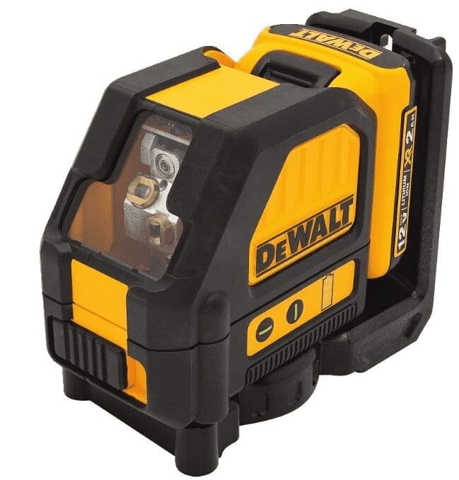 DeWalt DW088LG Green Cross Line Laser Gardenfrontier DeWalt DW088LG Green Cross Line Laser
