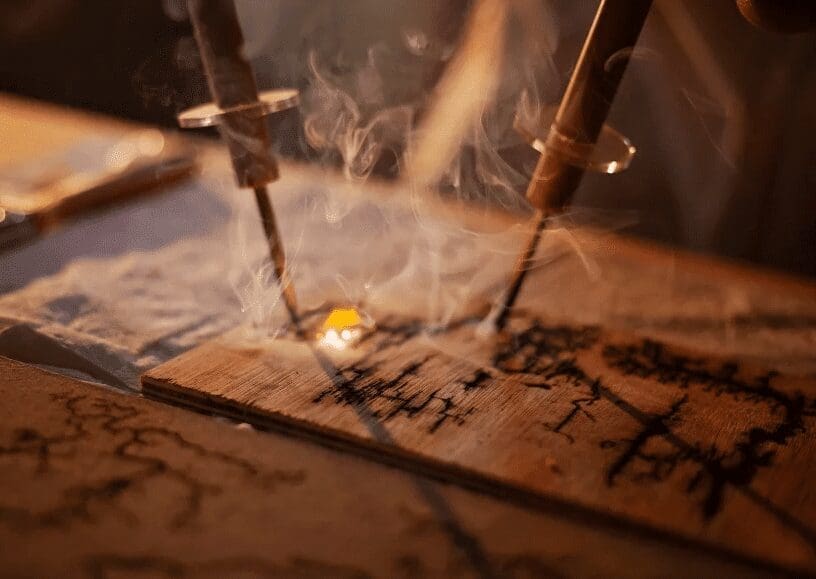 Fractal Wood Burning Gardenfrontier Fractal Wood Burning