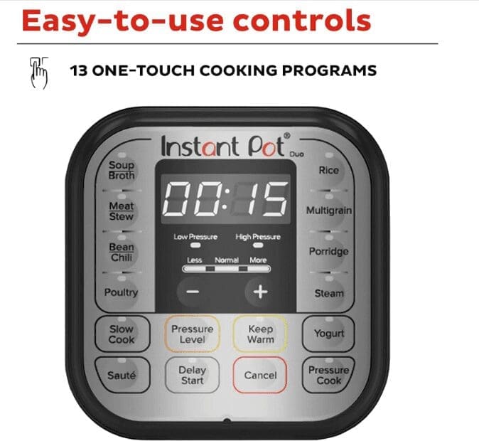 Instant Pot Controls Gardenfrontier Instant Pot Controls