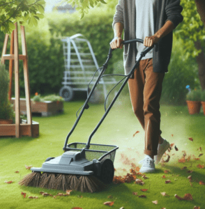 Sweeper Gardenfrontier A Greenworks Sweeper tool