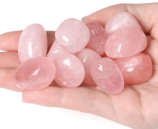 Rose Quartz stone Gardenfrontier Rose Quartz stone