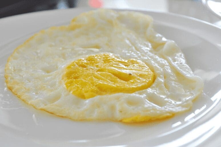 over hard eggs Gardenfrontier over hard eggs