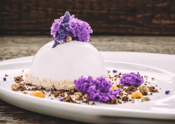 Lavender Honey Ice Gardenfrontier Lavender honey ice cream served as an elegant floral frozen dessert