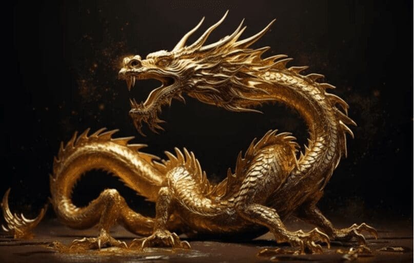 dragon statue Gardenfrontier dragon statue