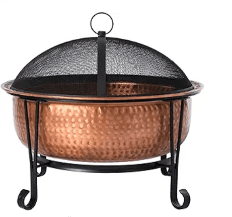 Copper Iron Fire Pits Gardenfrontier Copper Iron Fire Pits