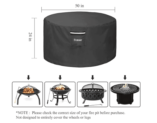 Fire Pit Cover Gardenfrontier Fire Pit Cover