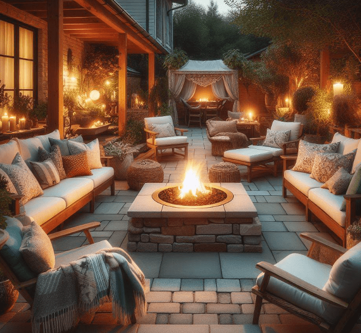 Stone Fire Pit Gardenfrontier Stone Fire Pit