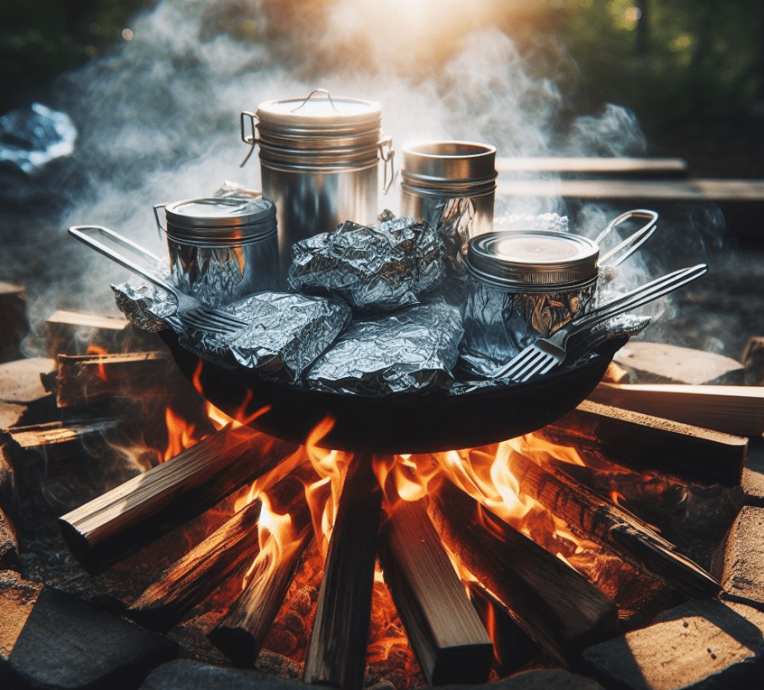 foil packs Cooking Over a Wood Burning Fire Pit Gardenfrontier foil packs Cooking Over a Wood Burning Fire Pit