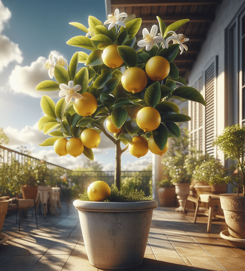 Meyer Lemon Tree Gardenfrontier Meyer Lemon Tree
