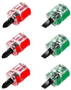 Neiko 6Piece Stubby Screwdriver Set Gardenfrontier Neiko 6 Piece Stubby Screwdriver Set