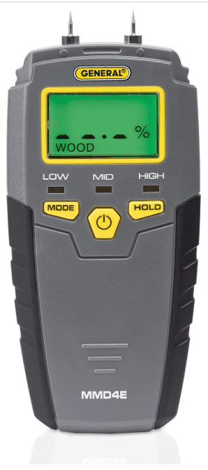 General Tools MMD4E Digital Moisture Meter Water Leak Detector Moisture Tester Pin Type Backlit LCD Display With Audible and Visual HighMediumLow Moisture Content Alerts Grays Gardenfrontier General Tools MMD4E Digital Moisture Meter Water Leak Detector Moisture Tester Pin Type Backlit LCD Display With Audible and Visual High Medium Low Moisture Content Alerts Grays