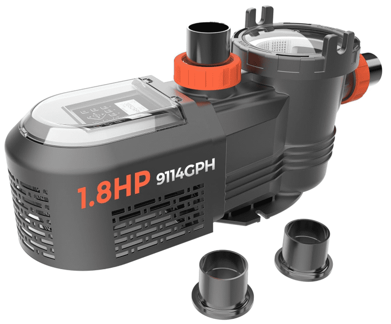 HP Variable Speed Pool Pump for Above Inground Pools Gardenfrontier HP Variable Speed Pool Pump for Above Inground Pools
