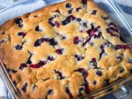 Buttermilk Blueberry Cake Gardenfrontier A slice of freshly baked buttermilk blueberry cake