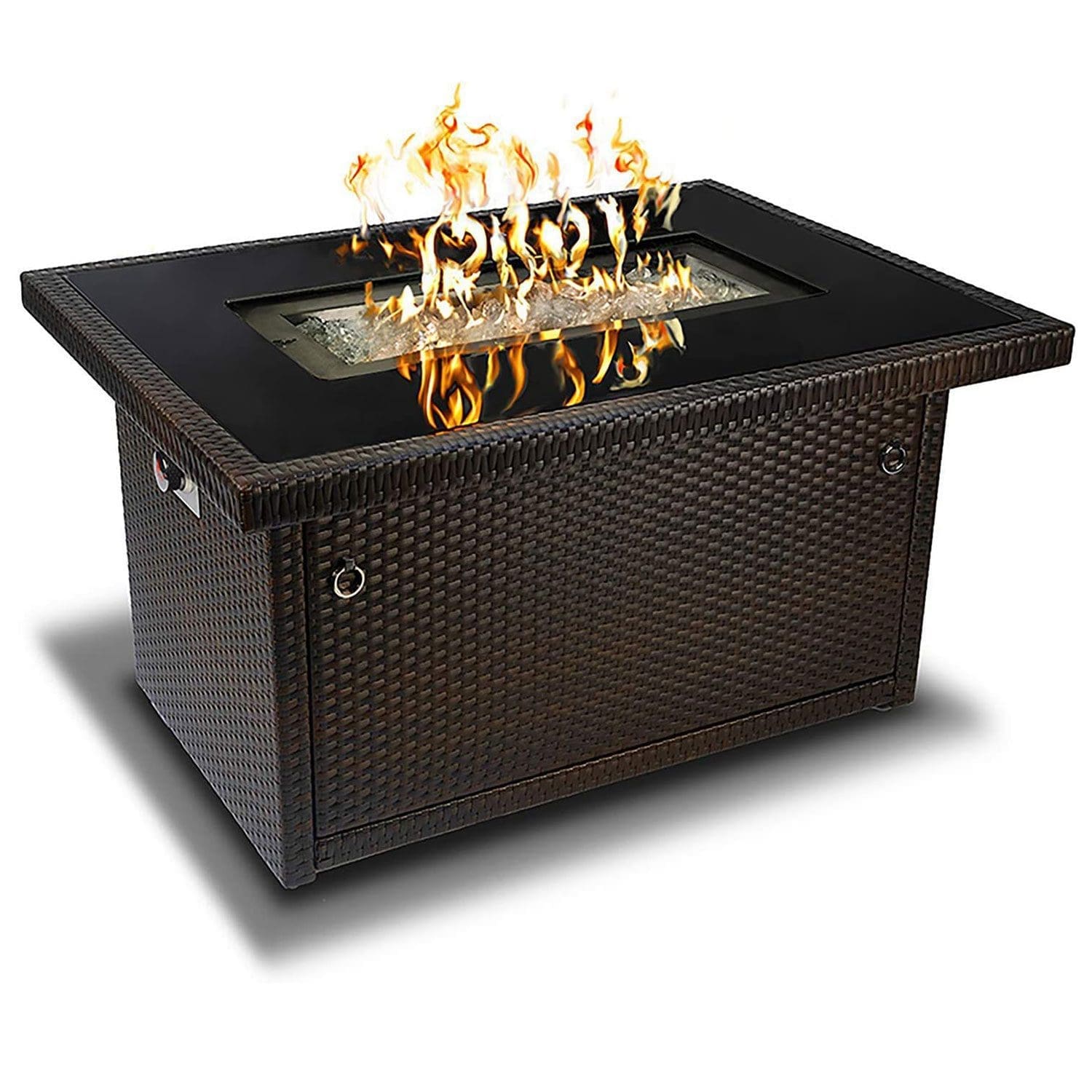 Fire Pits Gardenfrontier A beautiful outdoor backyard fire pit area with comfortable seating