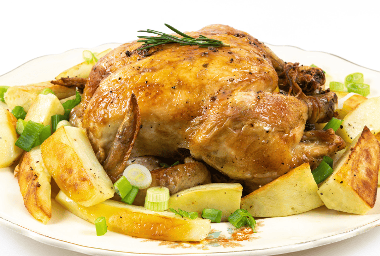 Healthy Chicken Recipes Gardenfrontier A beautiful plate of healthy chicken served with fresh vegetables