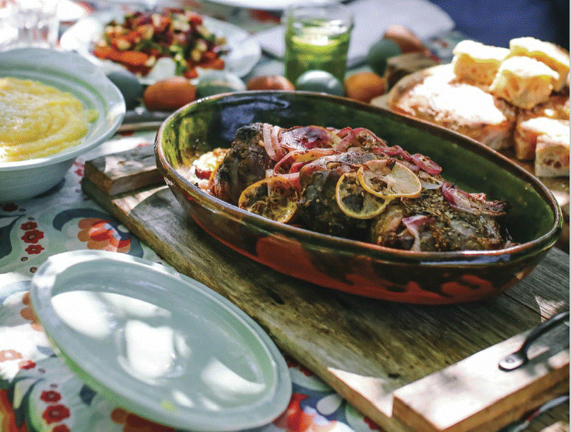 AROMATIC SLOWCOOKED LAMB SHOULDER Gardenfrontier AROMATIC SLOW COOKED LAMB SHOULDER