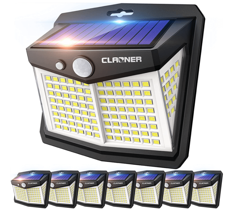 Clauner Solar Wall Lights Gardenfrontier Clauner Solar Wall Lights