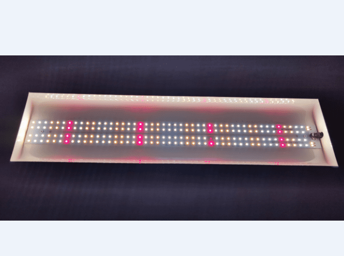 Spider Farmer SF300 LED Grow Light showing its premium Osram diodes.