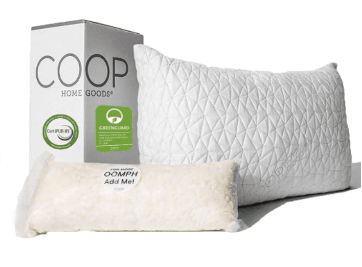 Memory Foam Pillow From Coop Home Goods Gardenfrontier Coop Home Goods Original Adjustable Memory Foam Pillow
