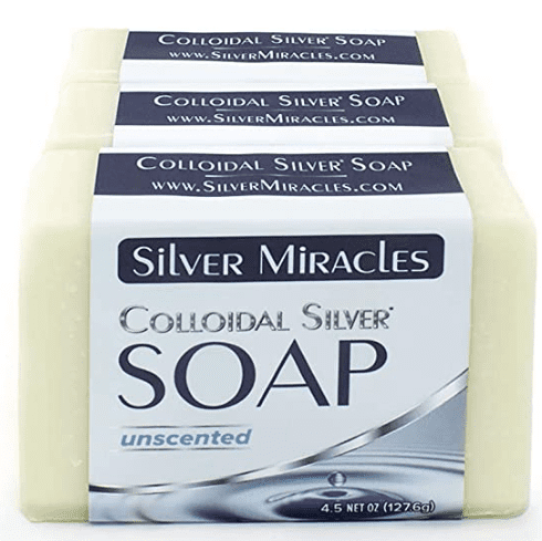 Colloidal Silver Soap 3 pack Gardenfrontier Colloidal Silver Soap 3 pack