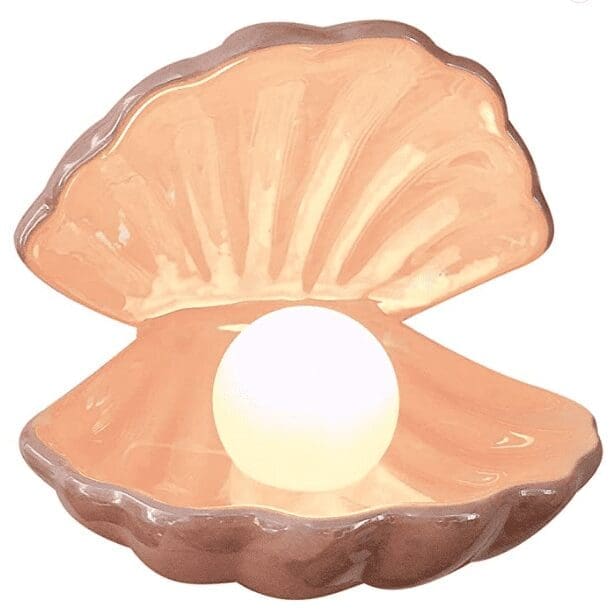 Imikeya Shell Pearl LED Accent Lamp Gardenfrontier Imikeya Shell Pearl LED Accent Lamp