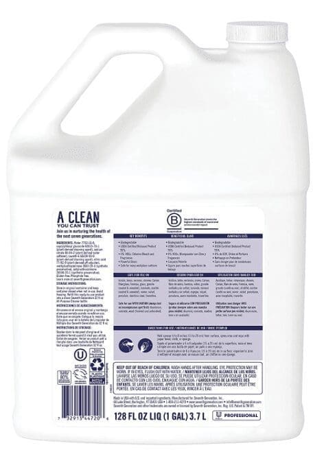 Seventh Generation Professional AllPurpose Cleaner Gardenfrontier Seventh Generation Professional All Purpose Cleaner