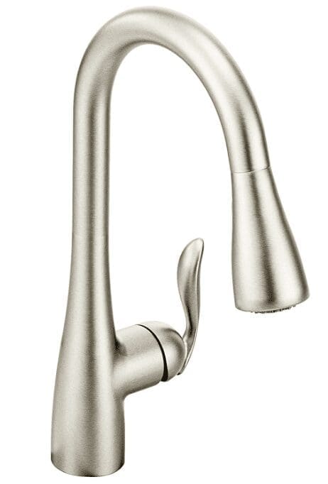 Moen 7594SRS Arbor OneHandle Pulldown Kitchen Faucet Gardenfrontier Moen 7594SRS Arbor One Handle Pulldown Kitchen Faucet
