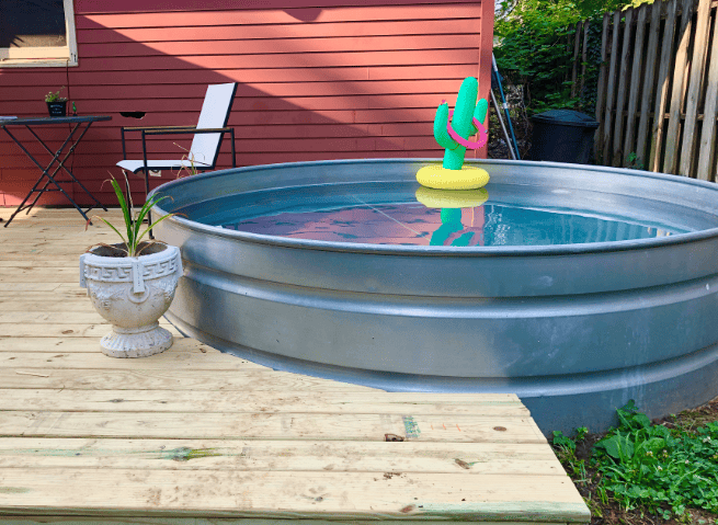 Stock Tank Pool Gardenfrontier Stock Tank Pool