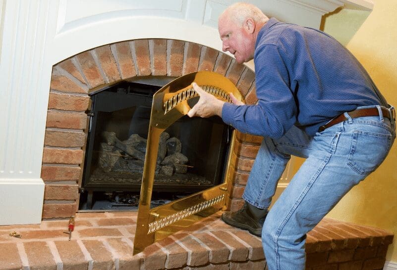 quick fireplace makeover Gardenfrontier quick fireplace makeover
