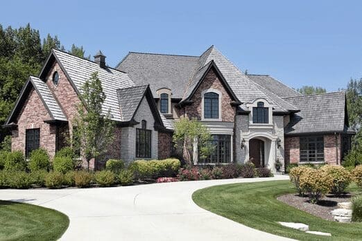 Old brick home Gardenfrontier A classic old solid brick home showing signs of mortar wear
