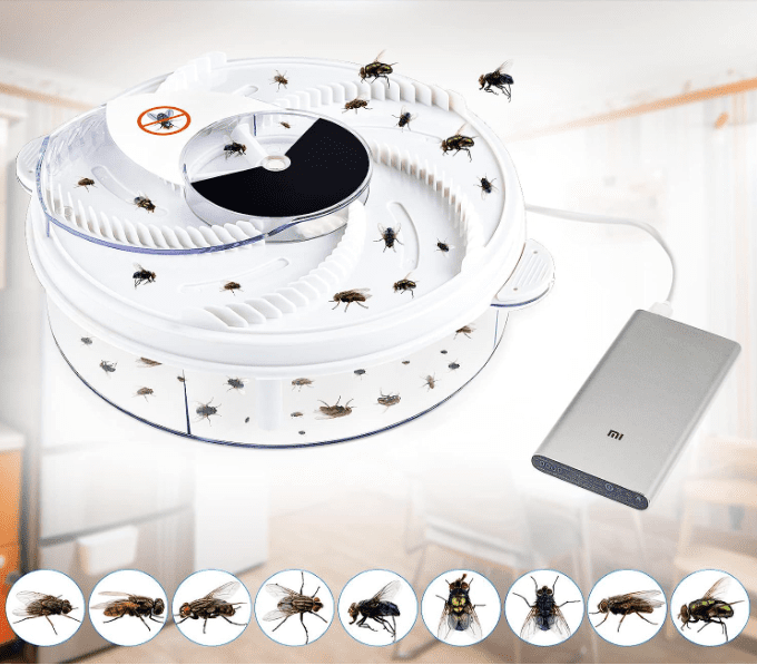 Garsum Electric Fly Trap Device Gardenfrontier Garsum Electric Fly Trap Device