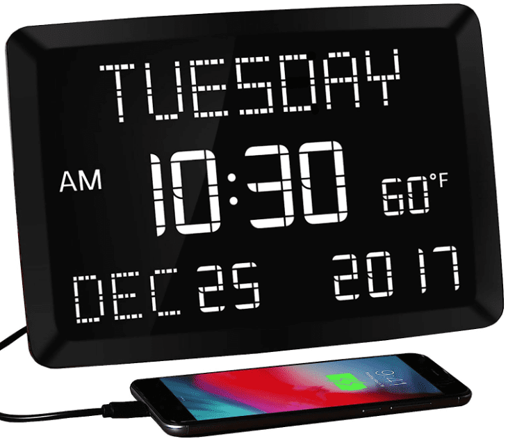 Mesqool 115 Digital Wall Clock Gardenfrontier Mesqool 115 Digital Wall Clock