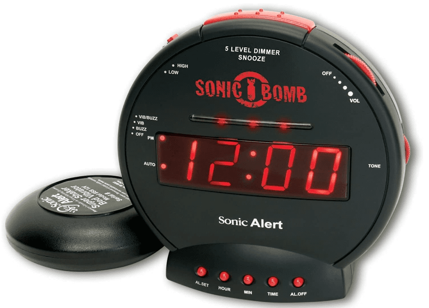 Sonic Bomb alarm clock Gardenfrontier Sonic Bomb alarm clock