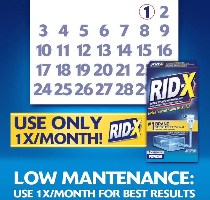 RidX Septic Tank Treatment Gardenfrontier Rid X Septic Tank Treatment