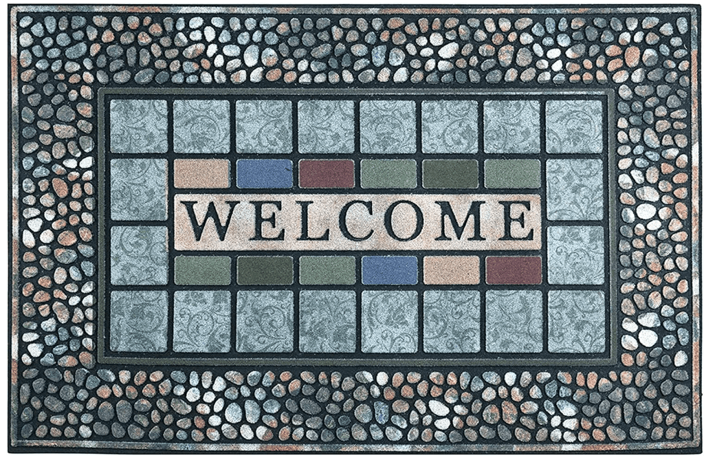 CHICHIC Rectangle Entrance Door Mat Large Gardenfrontier CHICHIC Rectangle Entrance Door Mat Large