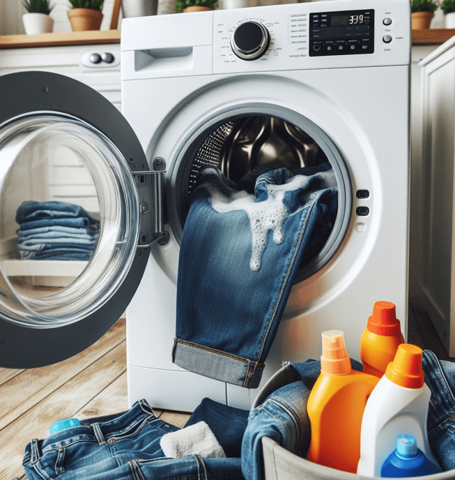 Washing Jeans Gardenfrontier Washing Jeans