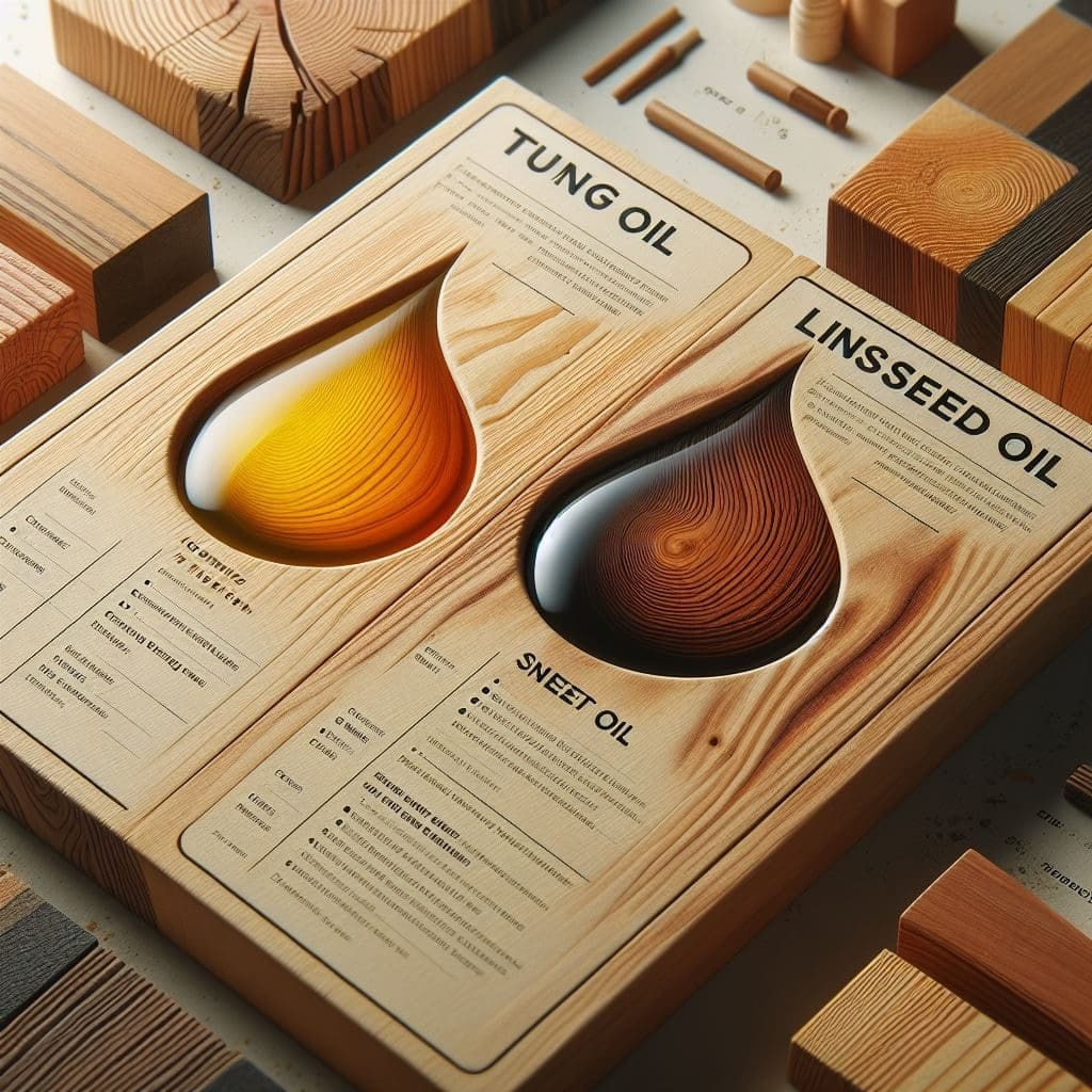 Tung Oil vs Linseed Oil Application Gardenfrontier A woodworker applying natural oil finish to a piece of hardwood furniture