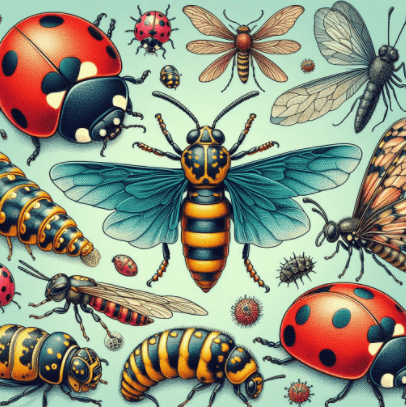 Beneficial Insects ladybug lacewingsParasitic Wasps Gardenfrontier Beneficial Insects ladybug lacewingsParasitic Wasps
