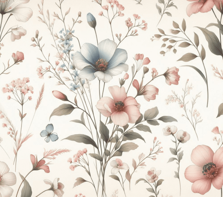 Floral Wrapping Paper Gardenfrontier Floral Wrapping Paper