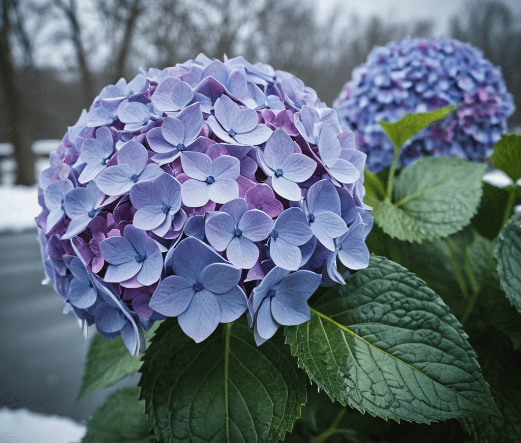 Hydrangeas in Winter Gardenfrontier Hydrangeas in Winter