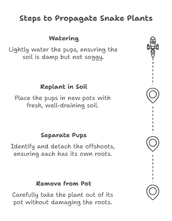 Propagating Snake Plant by dividion method Gardenfrontier Propagating Snake Plant by dividion method