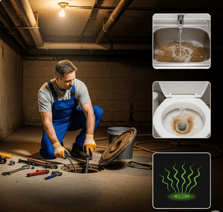 When the Clog Is in the Sewer Line Gardenfrontier When the Clog Is in the Sewer Line