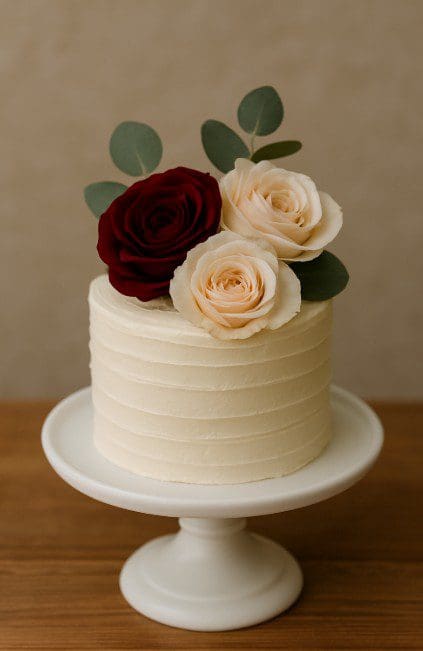 Burgundy Blush and Ivory Gardenfrontier Burgundy Blush and Ivory