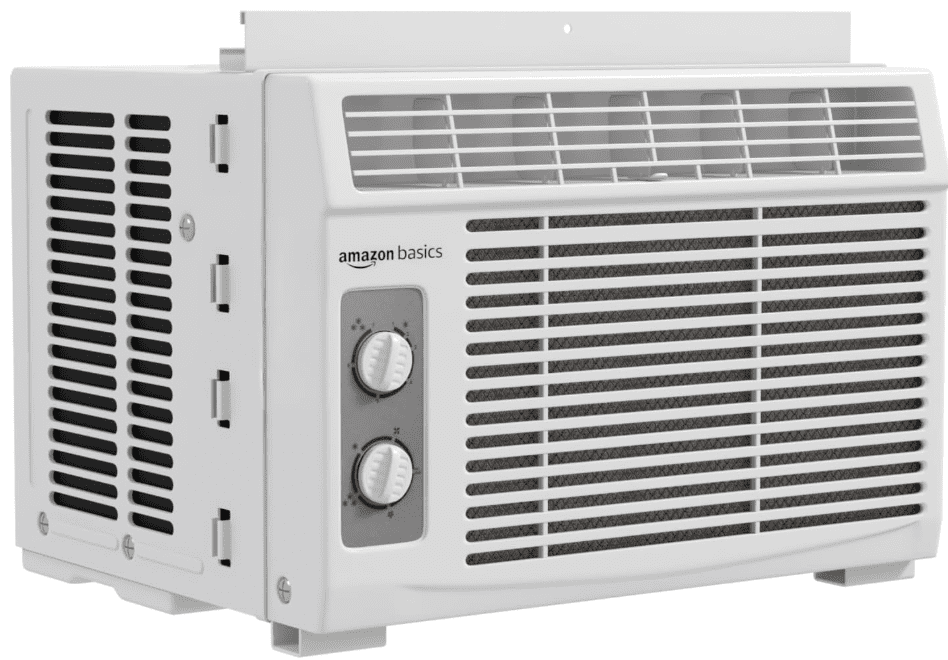 Amazon Basics 5000 BTU cheap window air conditioner with mechanical controls