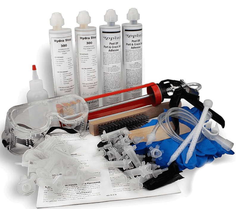 appliedtechnologiesfastsetepoxyrepairkit Gardenfrontier Applied Technologies 10 foot fast set concrete foundation crack repair kit ranked as the best structural epoxy solution for 2026
