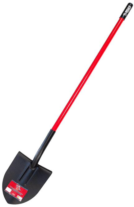 Bully Tools Round Point Heavy Duty Shovel Gardenfrontier Bully Tools Round Point Heavy Duty Shovel
