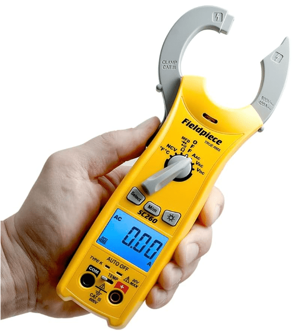 Compact HVACR Clamp Multimeter Gardenfrontier Compact HVACR Clamp Multimeter