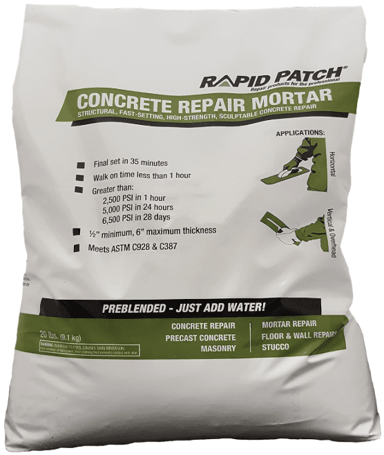 Concrete Repair Mortar Patch Repair for Sidewalks Driveways Curbs FastSetting Exterior 20 Pound 1 Gardenfrontier Concrete Repair Mortar Patch Repair for Sidewalks Driveways Curbs Fast Setting Exterior 20 Pound 1